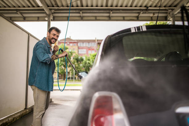 Garage Pressure Washing in Cherryville, NC